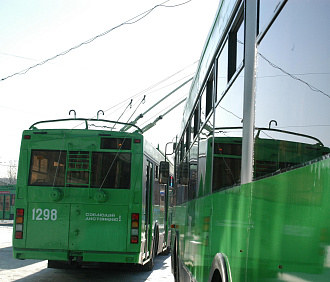 Троллейбусный маршрут №29 в Новосибирске отменят на двое суток
