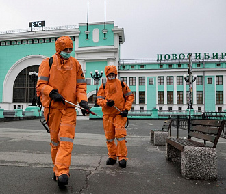 МЧС дезинфицирует вокзалы, СИЗО и колонии в Новосибирске