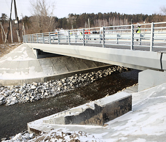 Проезд по новому мосту к Заельцовскому парку открыл мэр Кудрявцев