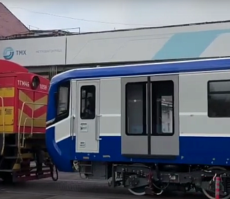 «Метровагонмаш» обкатывает пятый поезд «Ермак» для Новосибирска