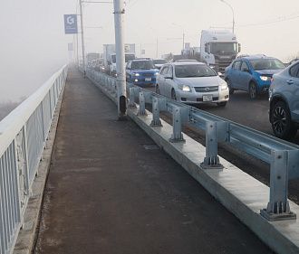 Мэр Кудрявцев: на Димитровском мосту открыли шестиполосное движение