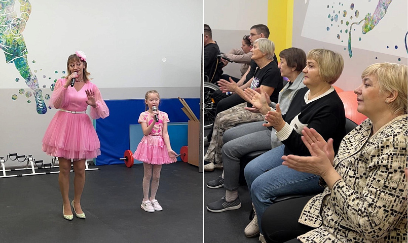 Дети из «Тёплого дома» ко Дню матери устроили концерт для семей бойцов