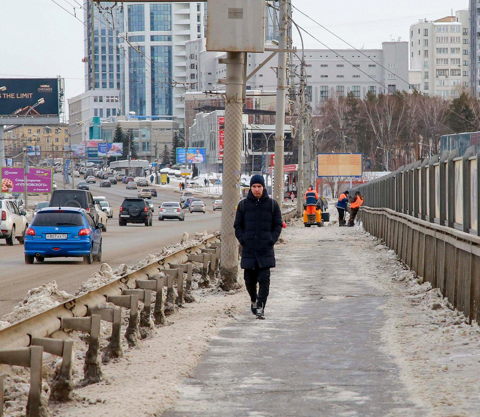 Мэр Кудрявцев призвал предпринимателей вместе бороться с гололедицей