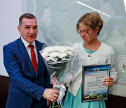 Легкоатлетка Ермакова рассказала мэру Кудрявцеву о победе в Казани