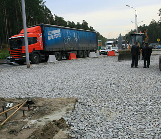 8 километров дороги из Новосибирска в Колывань отремонтируют к октябрю