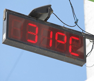 Дело вновь идёт к 30-градусной жаре в Новосибирске