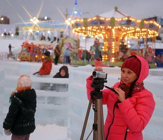 На Михайловской набережной появится новогодняя лыжня и каток