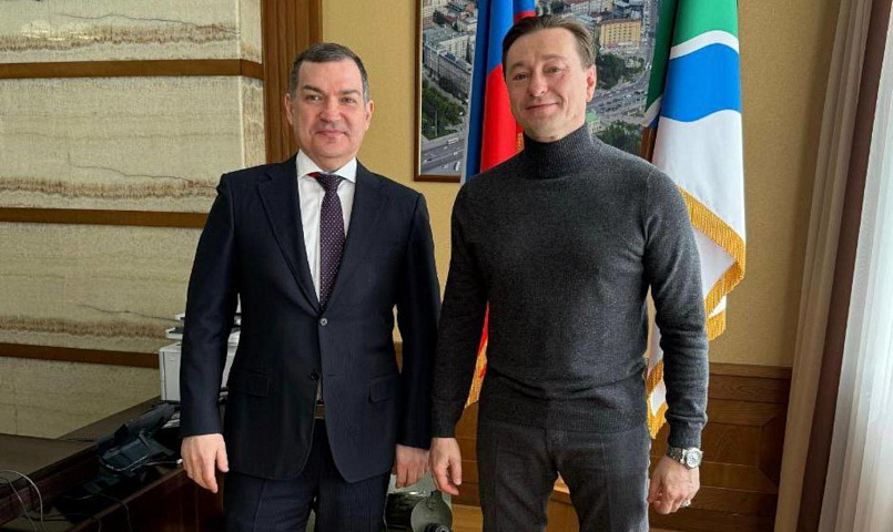 Мэр Кудрявцев обсудил с Безруковым погоду и культурные проекты