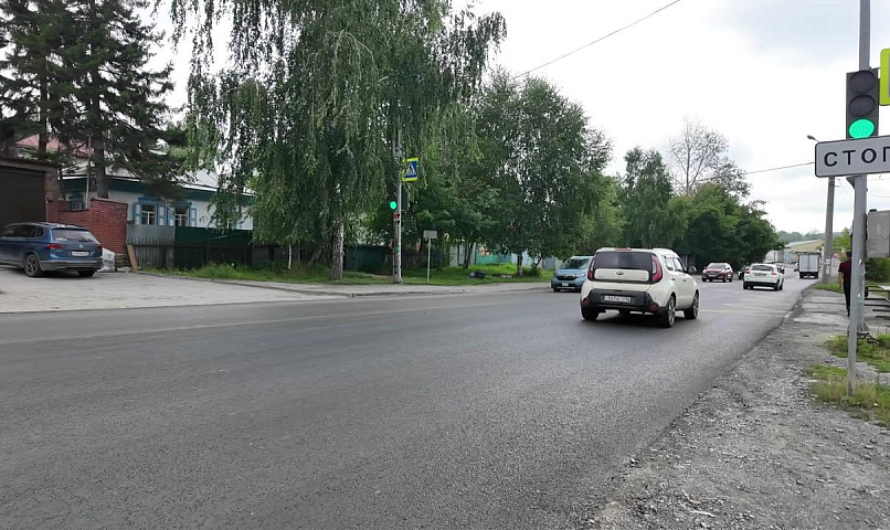 Отремонтировали изношенный участок проспекта Дзержинского