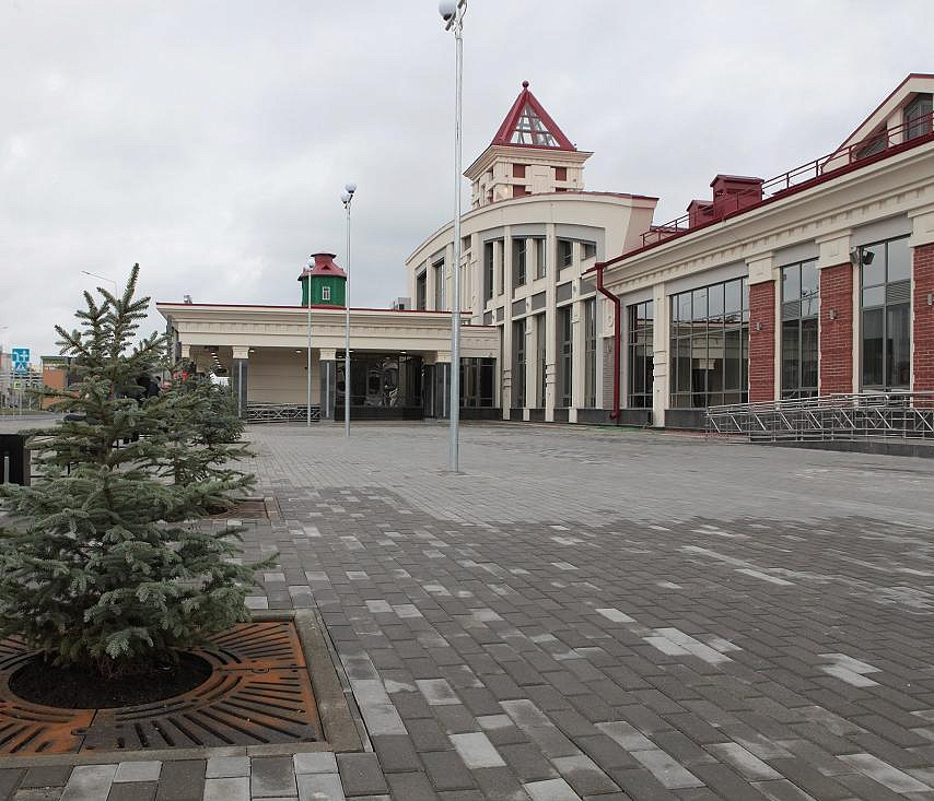 Новый железнодорожный вокзал со стеклянным куполом открыли в Бердске