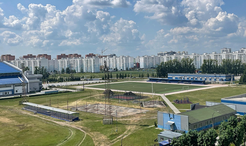 Мэр Кудрявцев: три новые спортплощадки откроют рядом со стадионом «Заря»