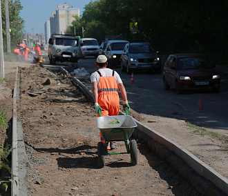 Мэр заявил о революционных объёмах ремонта тротуаров в Новосибирске