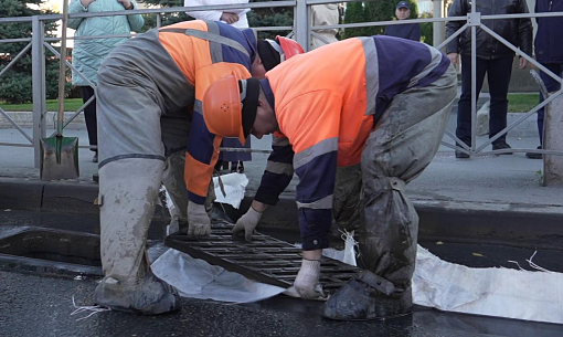 Новую ливнёвку построили в сжатые сроки в Заельцовском районе