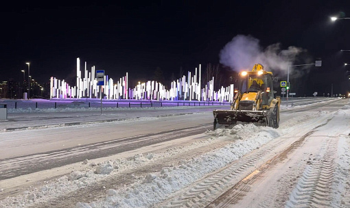 Парк «Арена» готовят к Кубку Первого канала: снег убирают круглосуточно