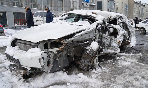 «Последняя парковка»: печальный арт-объект установили в Новосибирске