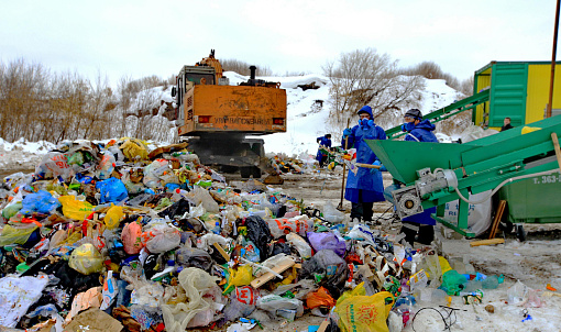 Три полигона с сортировкой мусора построят в Новосибирской области