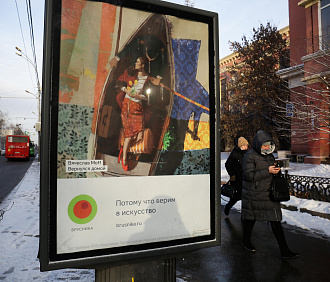В Новосибирске с тротуаров уберут рекламные конструкции сити-формата