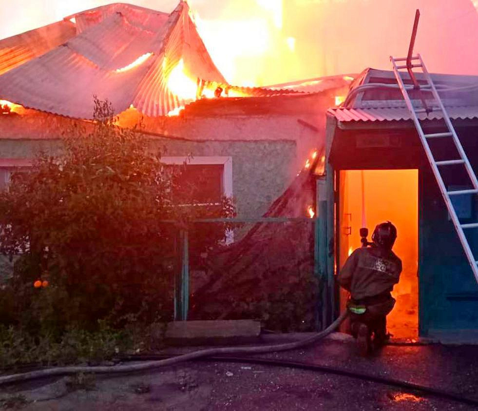 102 пожара произошло за неделю в Новосибирской области