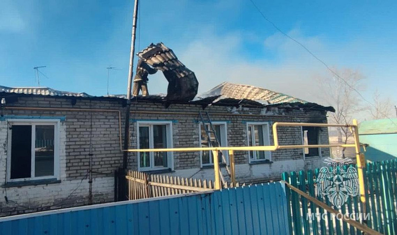 Два пенсионера погибли на пожаре в селе Филиппово под Новосибирском