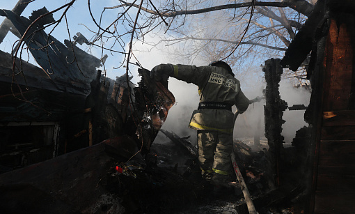 Пожарный извещатель спас две семьи в Новосибирской области