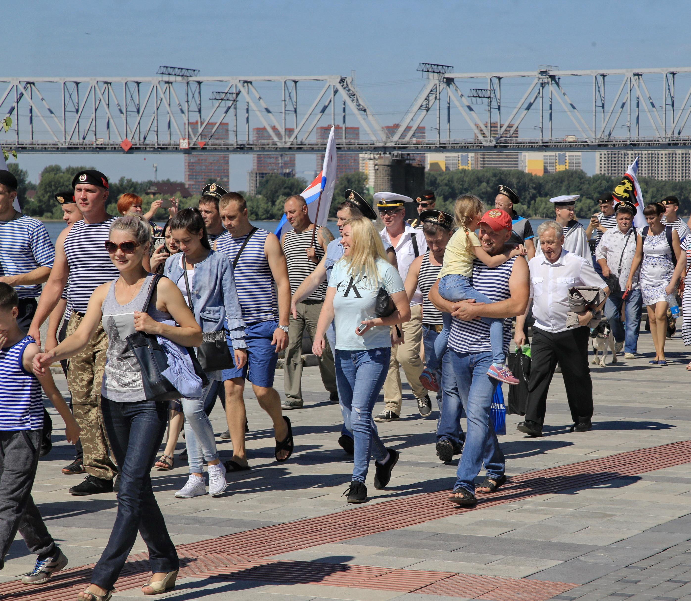 День ВМФ отметят 28 июля на Михайловской набережной