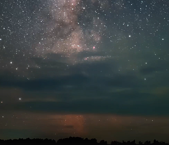 Завораживающее видео с Млечным Путём выложил новосибирец Алексей Поляков