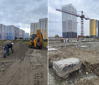 Площадку под первую концессионную школу начали готовить в Новосибирске