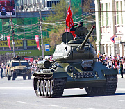 Семь участников войны посетят парад Победы на площади Ленина