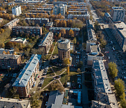 Мэр Кудрявцев поздравил с 55-летием Ленинский район Новосибирска