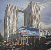Возле Студенческой вырыли котлован для двух 100-метровых башен-близнецов