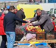 Сельхозярмарку снова развернут возле ГУМа в Новосибирске