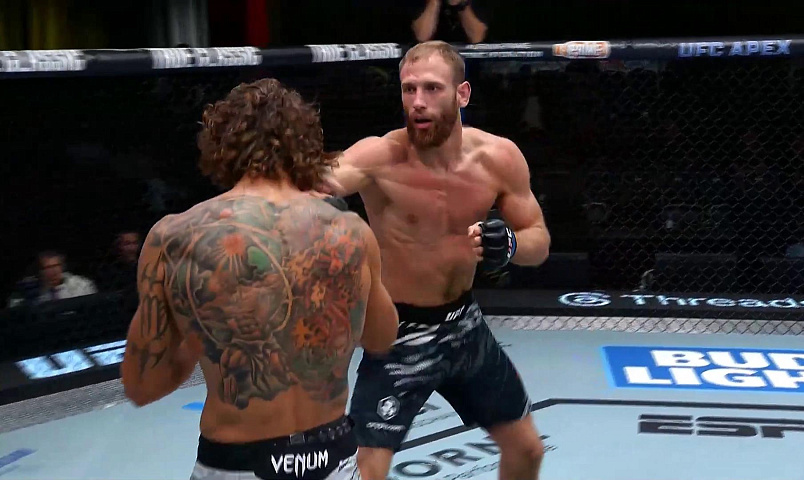 Победивший на турнире UFC Андрей Пуляев: «Цели амбициозные»