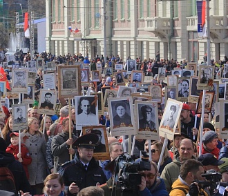 «Бессмертный полк» в окне: как акция памяти будет проходить в Новосибирске