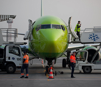Самолёт со 163 пассажирами экстренно приземлился в Новосибирске