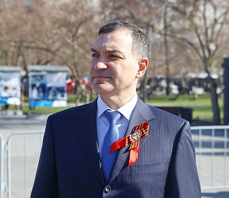 Мэр Кудрявцев поздравил Тирасполь с годовщиной освобождения от фашистов