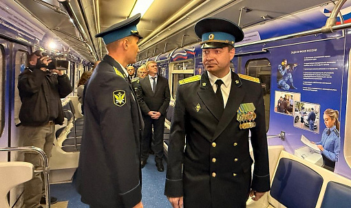 Судебные приставы запустили свой вагон-музей в метро Новосибирска