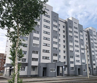 Дом «Лермонтов» достроили в микрорайоне «Поэзия» в Бердске