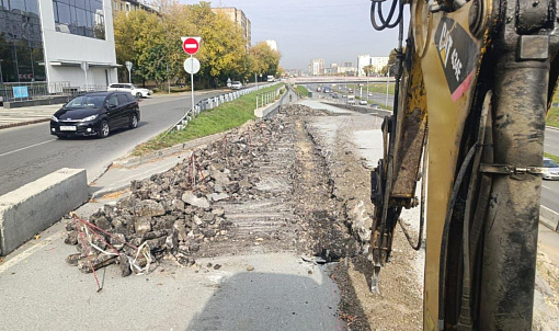 Стартовал первый этап реконструкции подпорной стены на Ипподромской