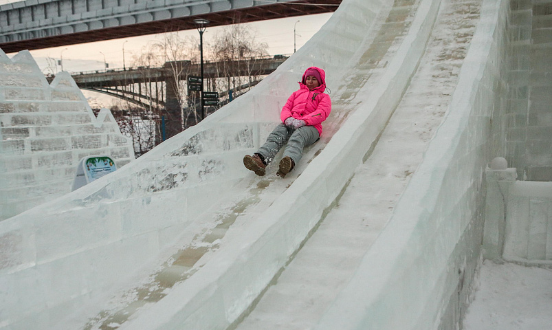 Тематику ледового городка на набережной раскрыли в Новосибирске