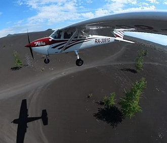 Новосибирский фотограф долетел на Cessna до мёртвого леса на Камчатке