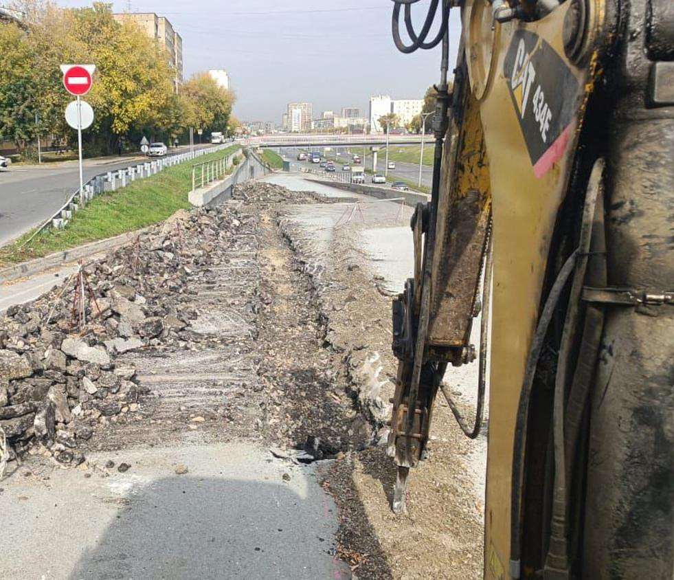 Стартовал первый этап реконструкции подпорной стены на Ипподромской