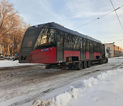 Пятый трамвайный кузов прибыл в Новосибирск