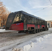 Пятый трамвайный кузов прибыл в Новосибирск
