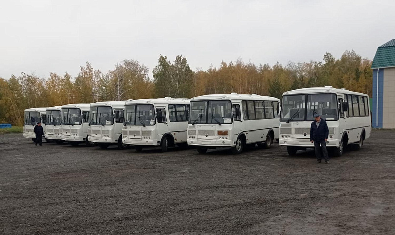 Рекордное число автобусов получат районы Новосибирской области
