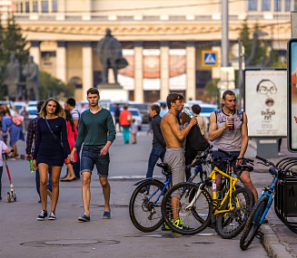 Улица Ленина станет пешеходной в День города