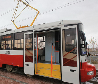 Новая остановка для трамваев появится возле ЖК «Радуга» на левом берегу